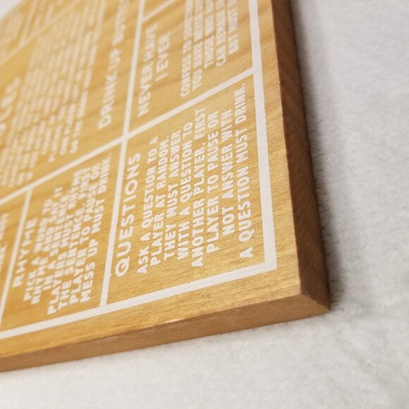 New Drinkopoly Beer Board Game Wooden Version Hammer & Axe BNIB - Picture 6 of 12